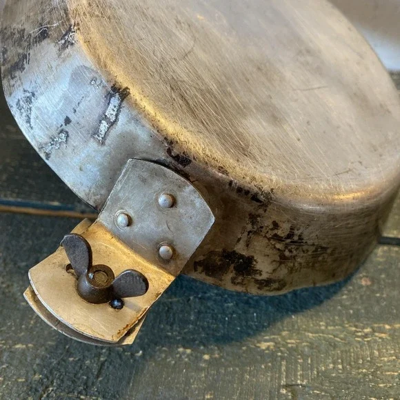 Vintage BOY SCOUTS of AMERICA Aluminum Camping Cook Mess Kit 3 pieces BSA - Picture 6 of 16